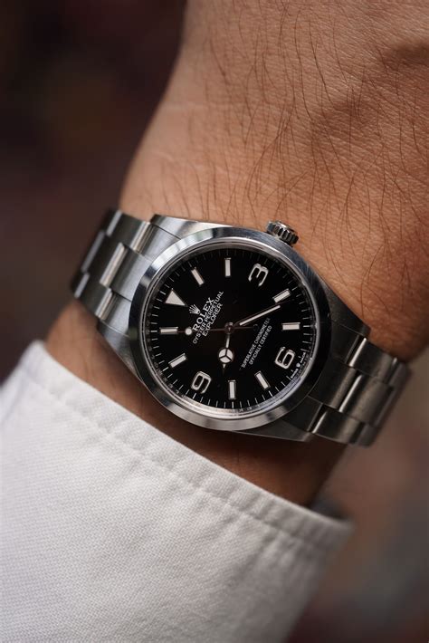 rolex 114270 lug to lug|rolex explorer reference 124270.